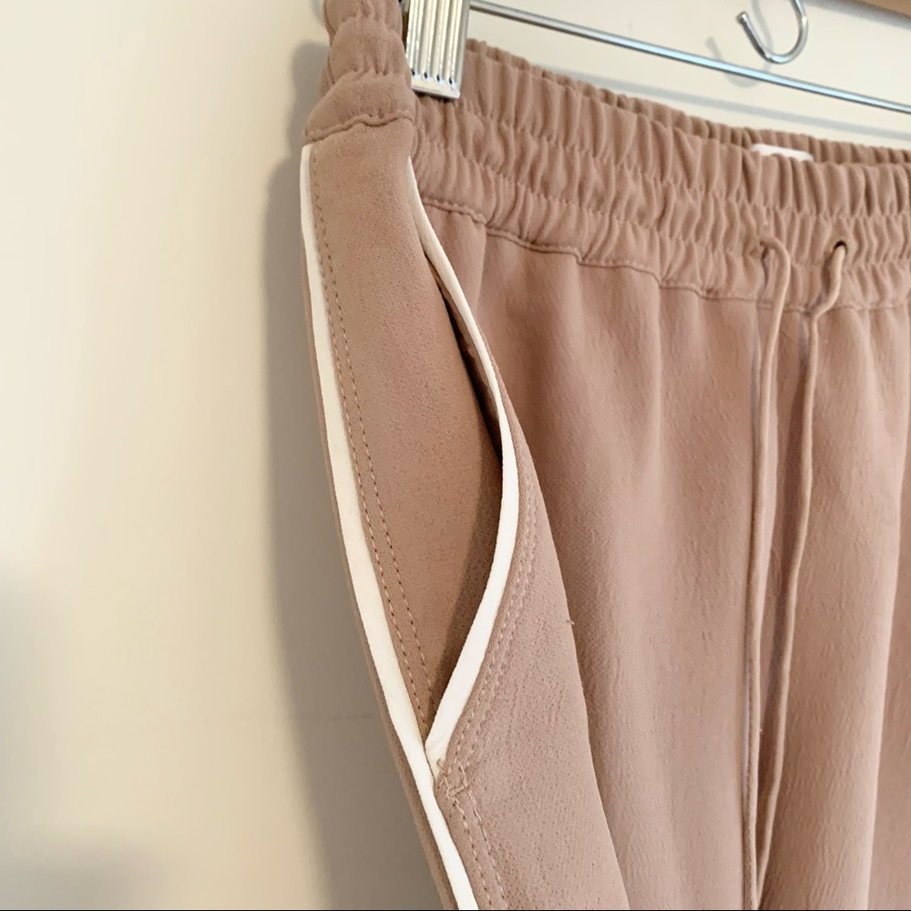 Artizia Wilfred Buffon Pant Crepe Joggers Pink XS - Picture 8 of 12